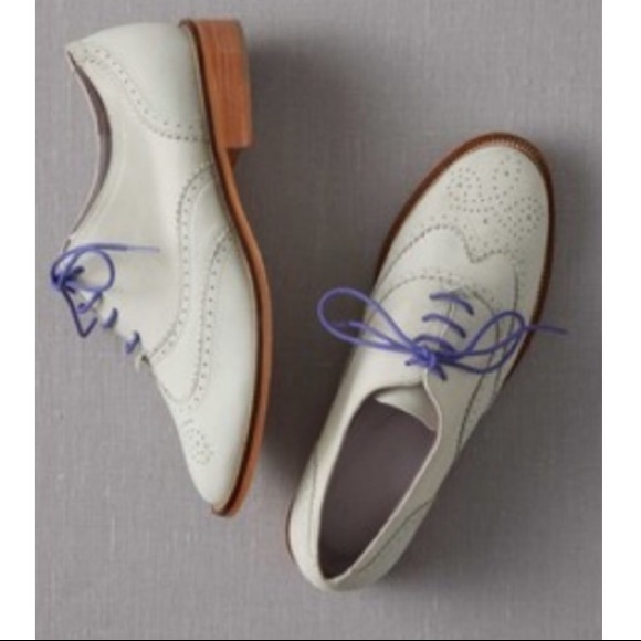 Boden Shoes - BODEN Gray Suede Oxford Wingtip Brogues Sz 8
